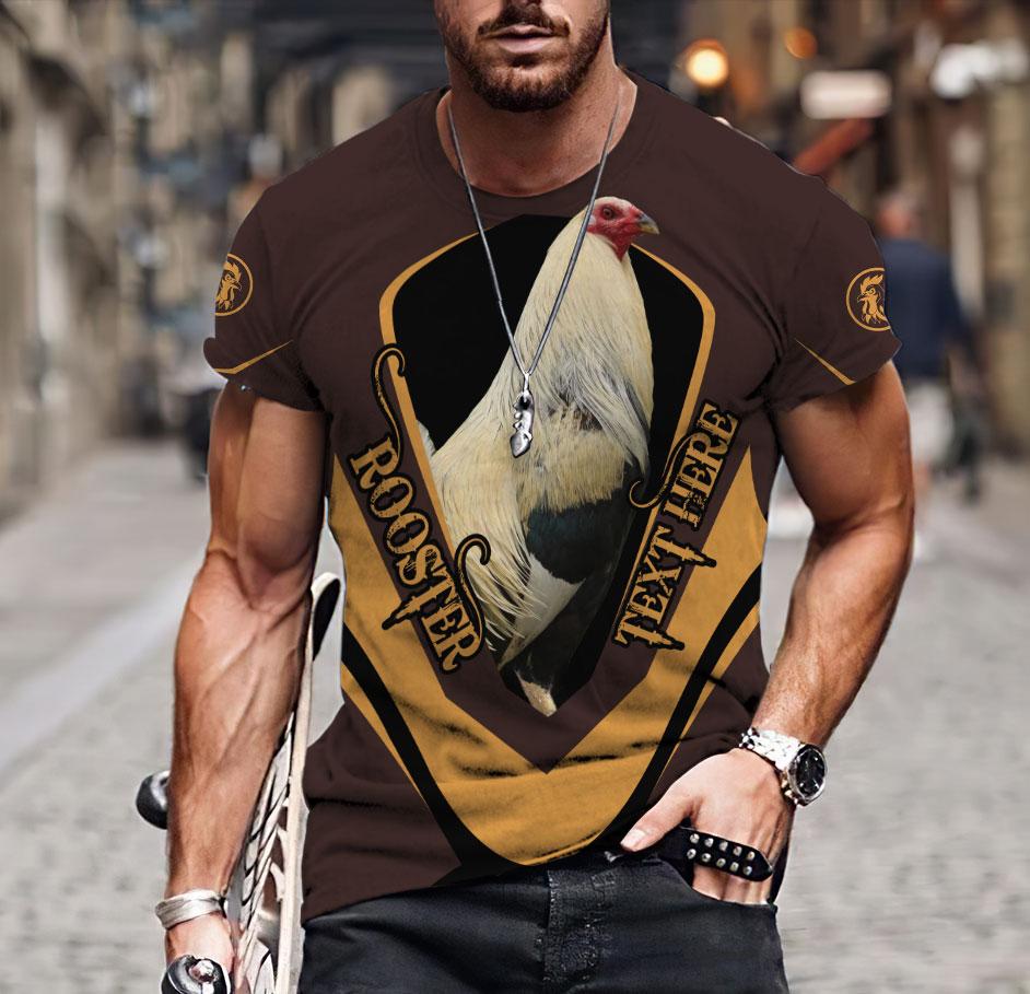 Personalized Rooster 3D Printed Unisex Shirts NTN04062104