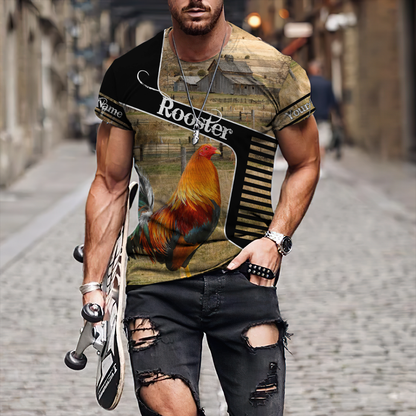 Personalized Rooster 3D Printed Unisex Shirts SN04062102