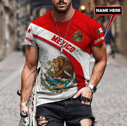 Personalized Mexican Army 3D All Over Printed Shirts