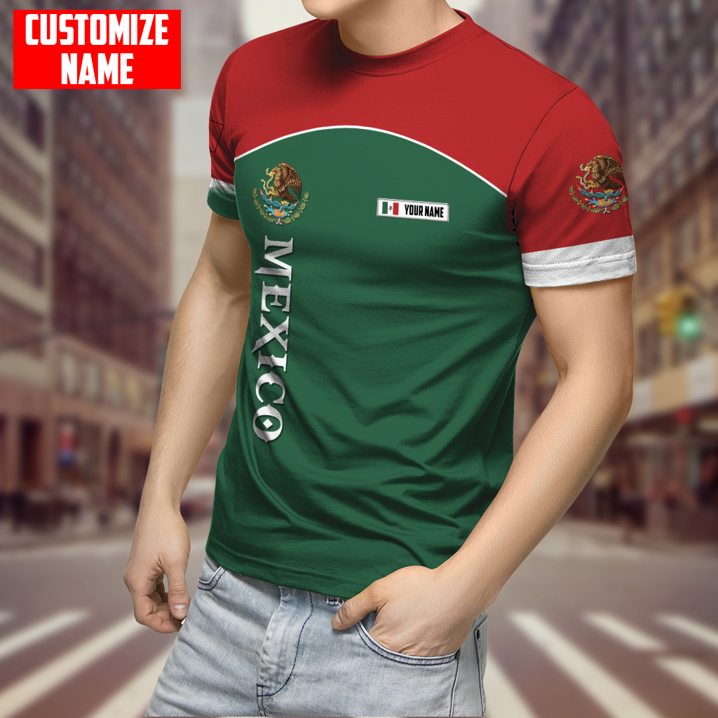 Persionalized Mexico 3D All Over Printed Unisex Shirts DQB26062102