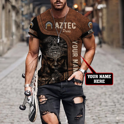 Personalized Name Aztec Pride 3D All Over Printed Unisex Hoodie