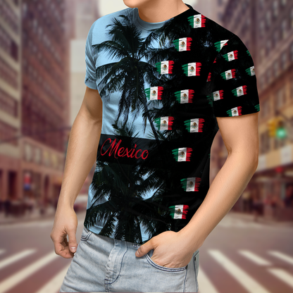 Mexico 3D All Over Printed Unisex Hoodie