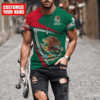 Persionalized Mexico 3D All Over Printed Unisex Shirts DA23062101