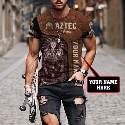 Personalized Aztec Pride 3D All Over Printed Unisex Shirts
