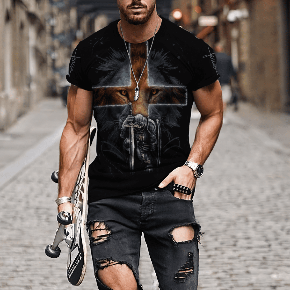 Jesus 3D All Over Printed Unisex Hoodie DQB14042103