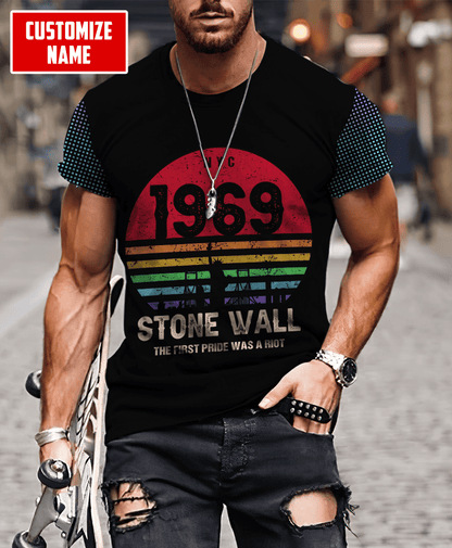 Customize Name The Pride 3D All Over Printed Unisex Shirts