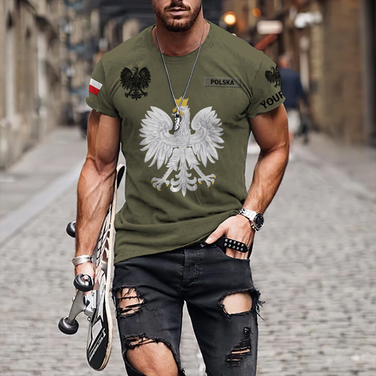 Personalized Polska 3D All Over Printed Unisex Hoodie