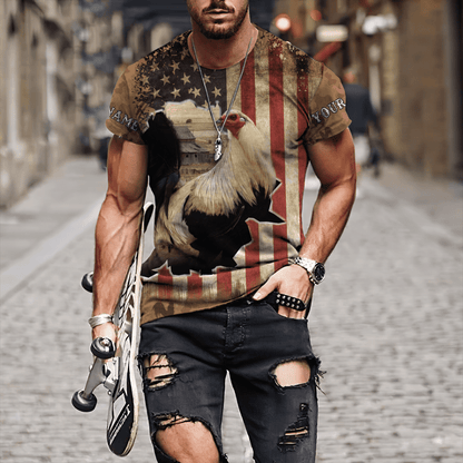 Personalized Rooster 3D Printed Unisex Shirts DA20052101