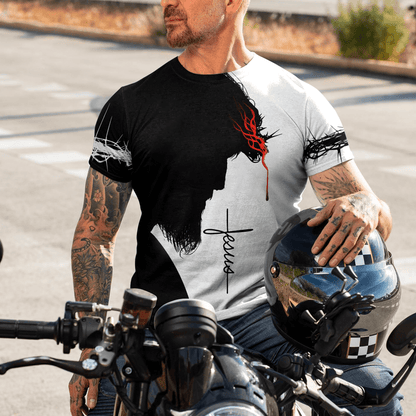 Jesus Christ New Version of the Legendary 3D Printed Hoodie, T-Shirt for Men and Women