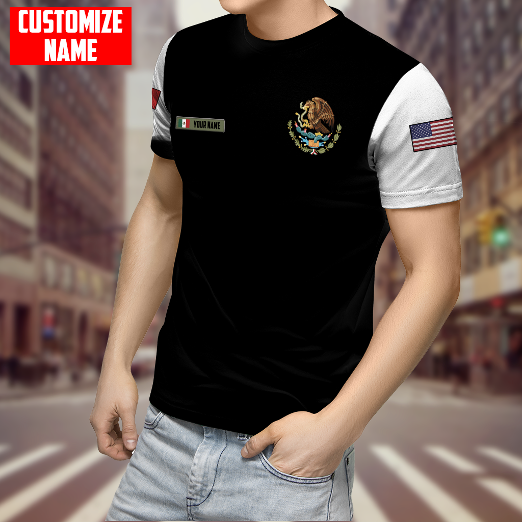 Persionalized Mexico 3D All Over Printed Unisex Shirts DQB26062101