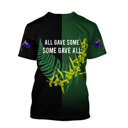 Tmarc Tee Anzac Day Soldier 3D printed shirts