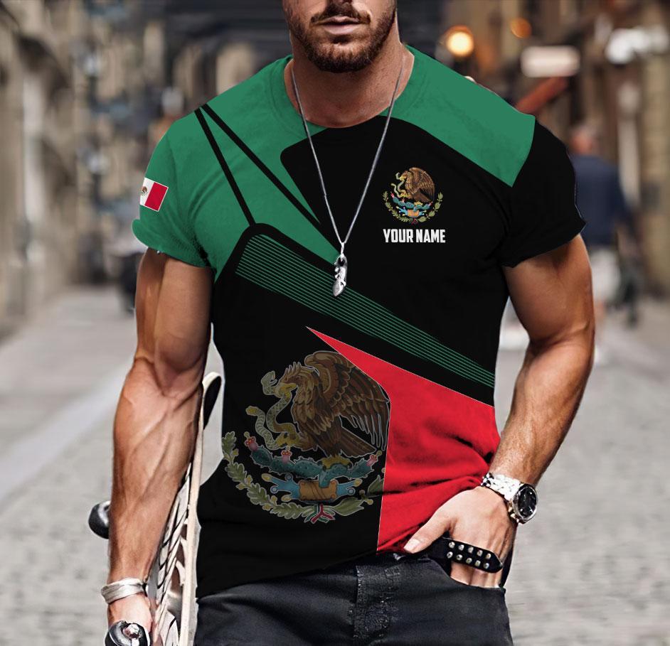 Personalized Mexico 3D All Over Printed Hoodie
