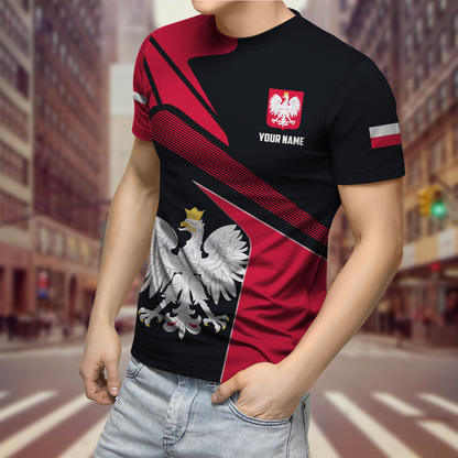 Personalized Polska 3D All Over Printed Unisex Hoodie