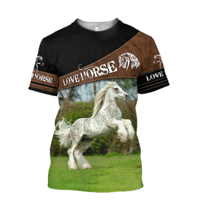 Horse 3D All Over Printed Shirts For Men and Women