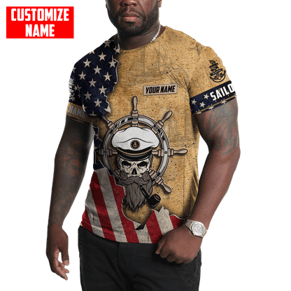 Customized name The Adventure Begins 3D All Over Printed Shirts