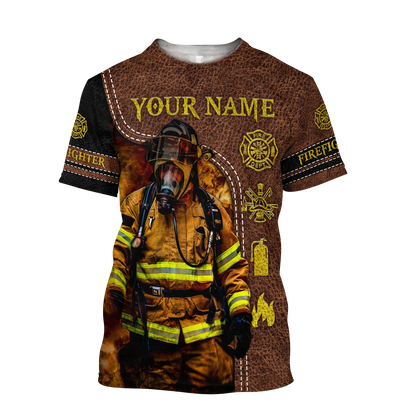 Customize Name Firefighter Hoodie For Men And Women TNA13052107