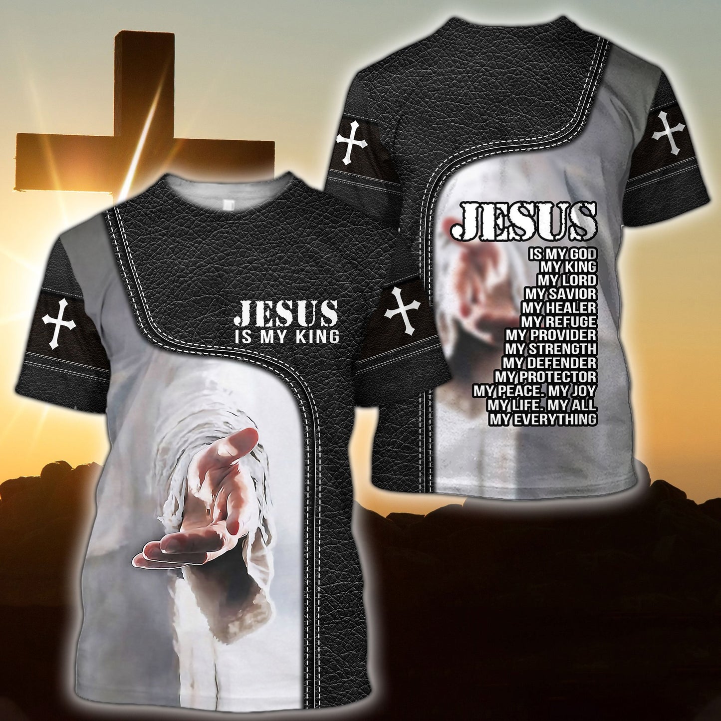 Premium Christian Jesus 3D All Over Printed Unisex Shirts - Amaze Style™
