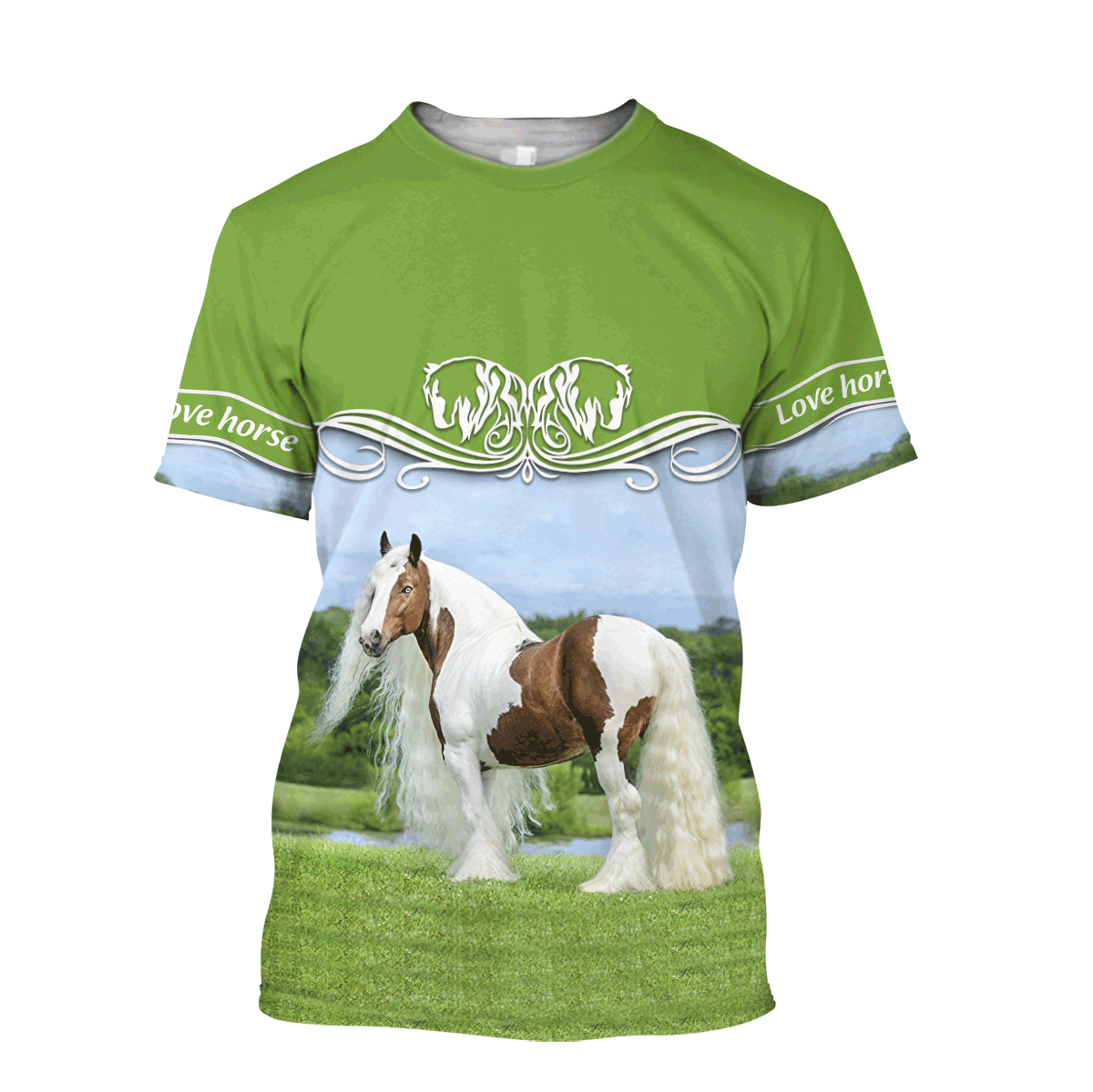 Premium Love Horse 3D All Over Printed Unisex Shirts