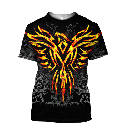 Power Fire Eagle 3D All Over Printed Shirts For Men LAM