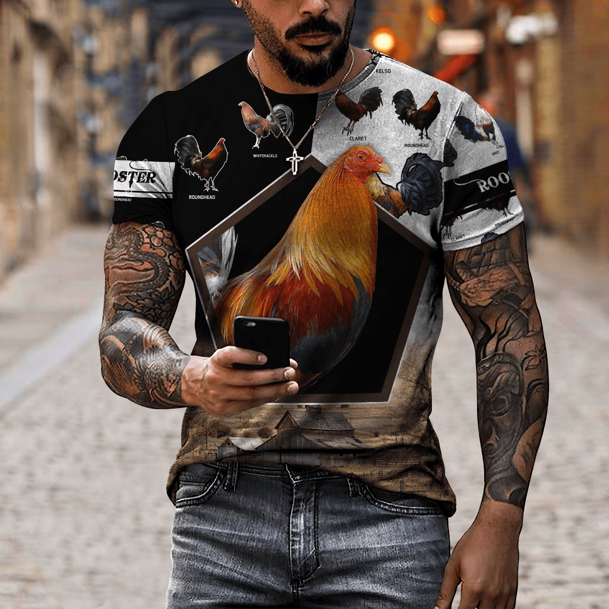 Rooster Breeds 3D Printed Unisex Shirts DD23042105