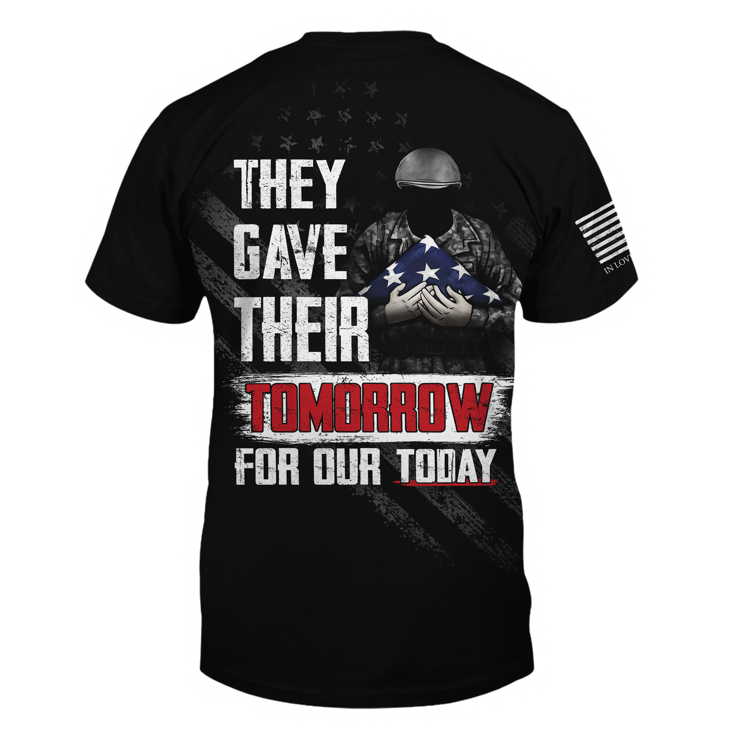 Honor Their Sacrifice Memorial Day 3D All Over Printed Shirts