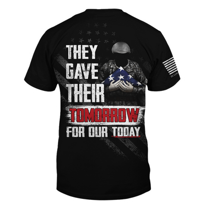 Honor Their Sacrifice Memorial Day 3D All Over Printed Shirts