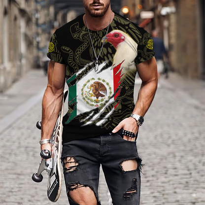 Personalized Mexican Rooster 3D Printed Unisex Shirt