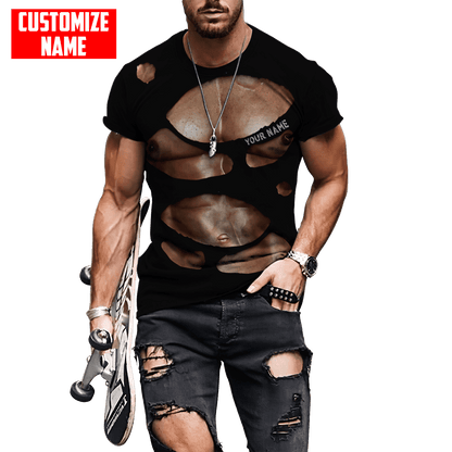 Customize Name Gym 3D All Over Printed Unisex Shirts