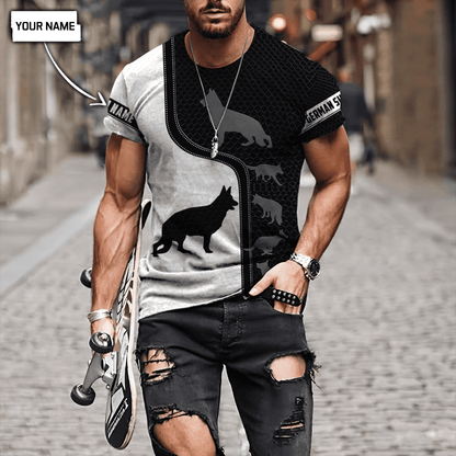 Personalized German Shepherd 3D Printed Unisex Shirt DD10072106