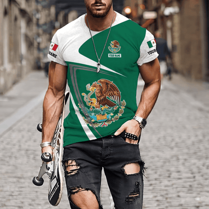 Persionalized Mexico 3D All Over Printed Unisex Shirts