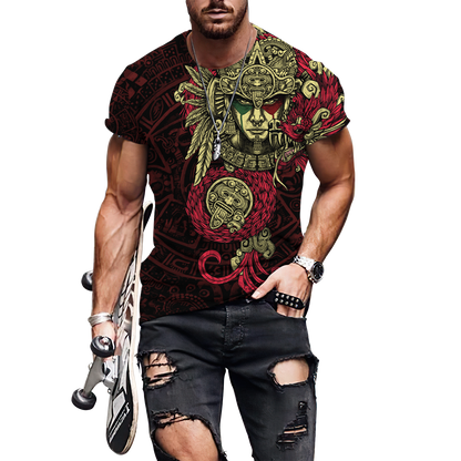 Aztec Mexican 3D All Over Printed Unisex Shirts DQB13072101