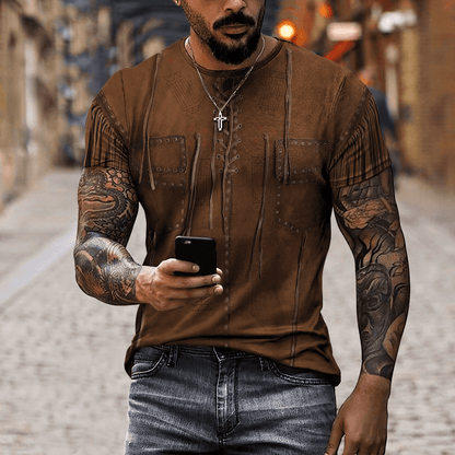 Cowboy Jacket No26 Cosplay 3D Over Printed Unisex Deluxe Hoodie ML