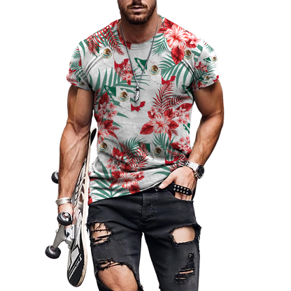 Mexico 3D All Over Printed Unisex Shirts