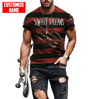Customize Name Sweet Dream 3D All Over Printed Unisex Shirts