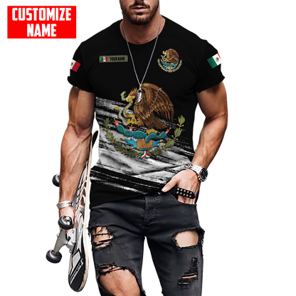 Persionalized Mexico 3D All Over Printed Unisex Shirts DQB23062101