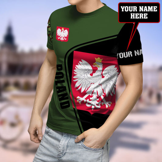 Personalized Polska 3D All Over Printed Unisex Hoodie