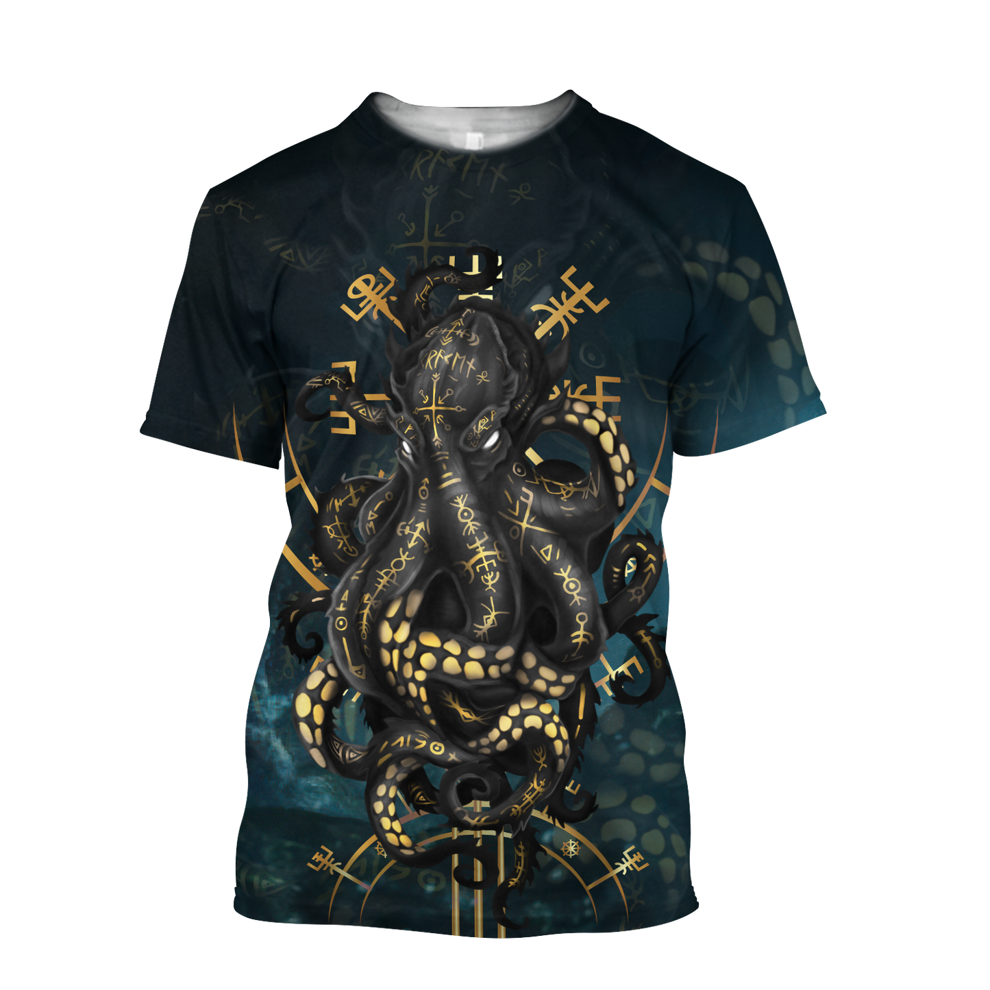 Premium Unisex Hoodie Kraken Octopus King of The Seven Seas III ML