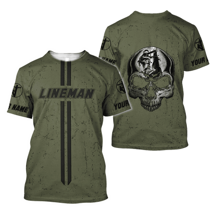 Customize Name Lineman Hoodie For Men And Women