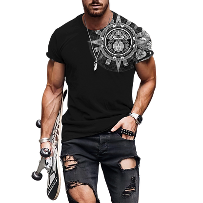 Aztec Mexican 3D All Over Printed Unisex Shirts DQB09072101