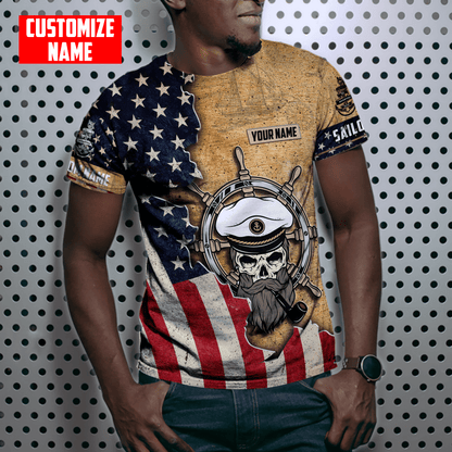 Customized name The Adventure Begins 3D All Over Printed Shirts