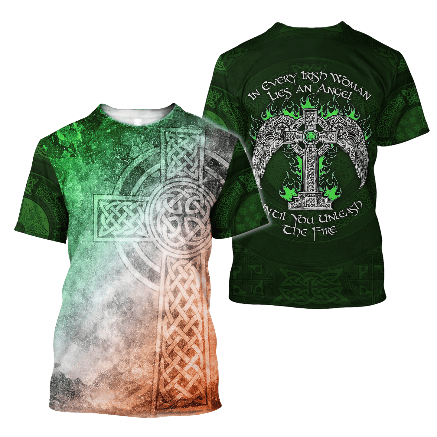 Irish Saint Patrick Day 3D All Over Printed Unisex Shirt