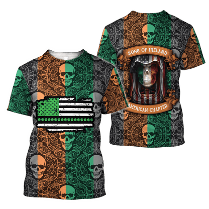 Irish Patrick Day 3D All Over Printed Unisex Shirt