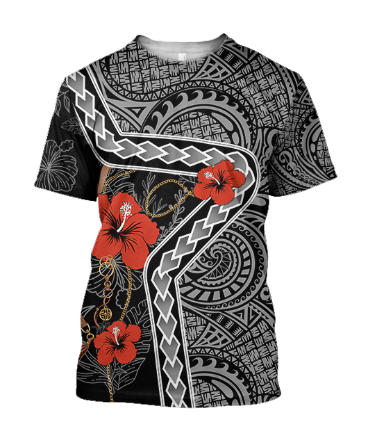 Polynesia No 6 Combo T Shirt Broad Short Traditional Tattoo