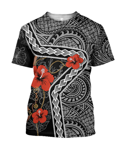 Polynesia No 6 Combo T Shirt Broad Short Traditional Tattoo