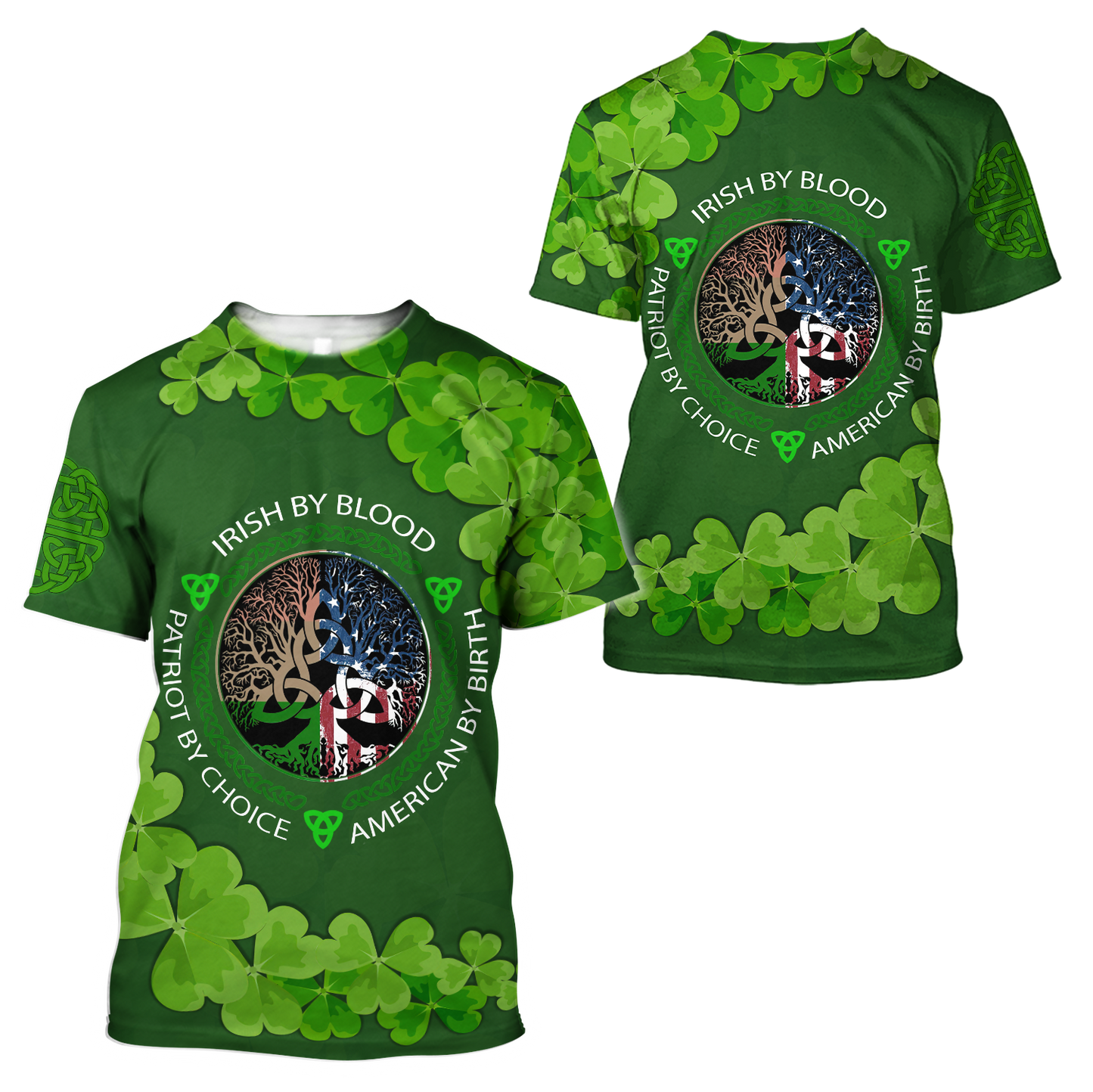 Premium Irish Saint Patrick's Day 3D All Over Printed Unisex Shirts