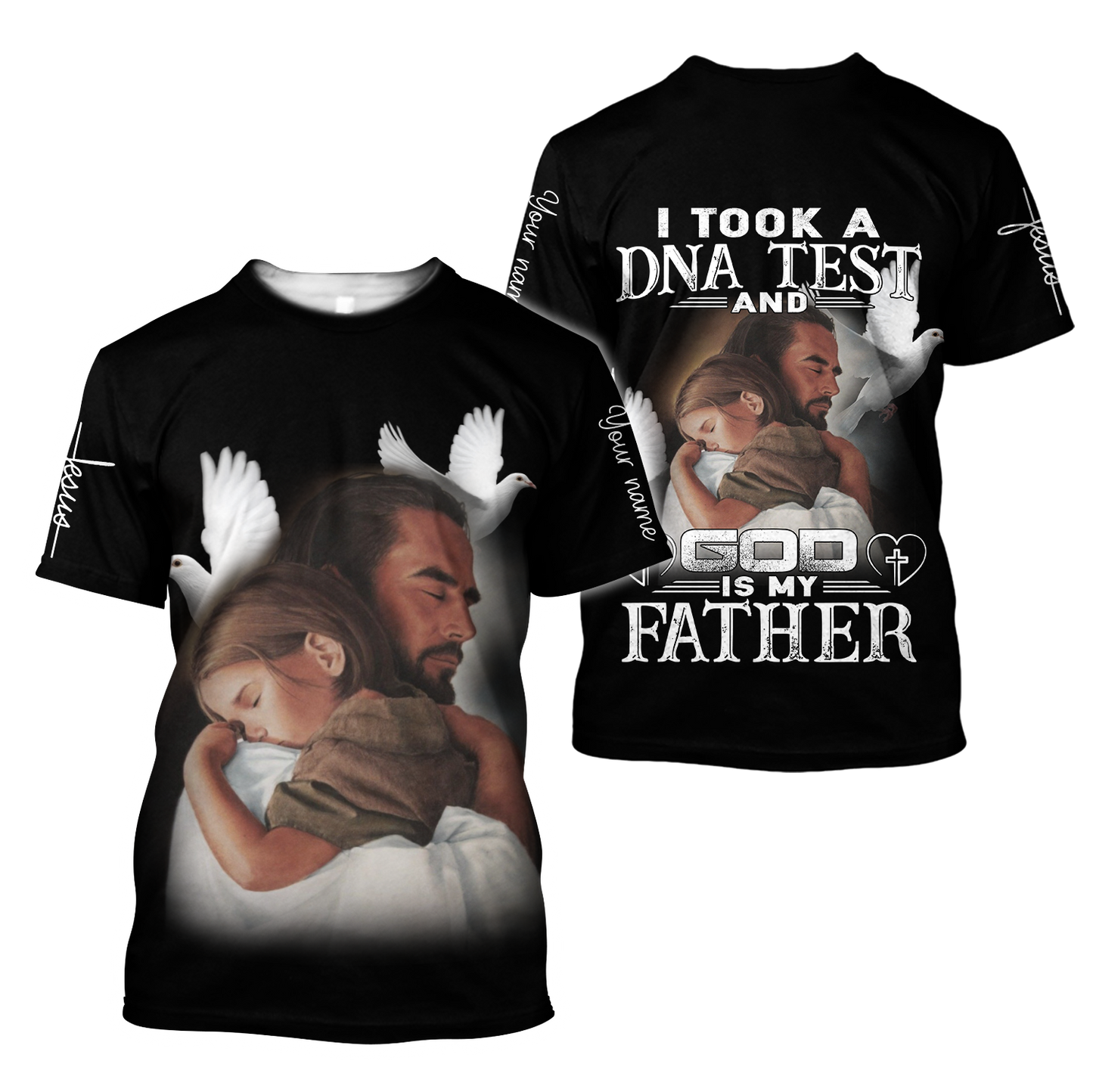 Premium Christian Jesus Easter Personalized 3D All Over Printed Unisex Shirts HV