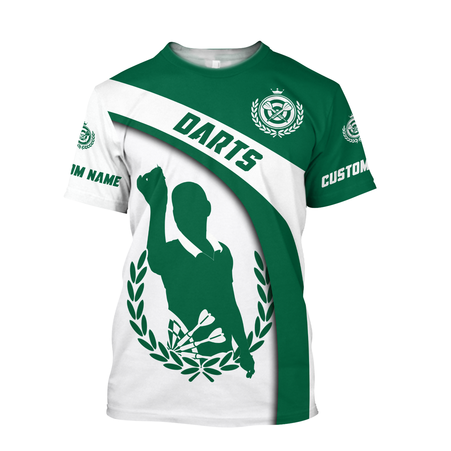 Darts Player No10 Personalized Name 3D Printed Personalized Unisex Hoodie ML