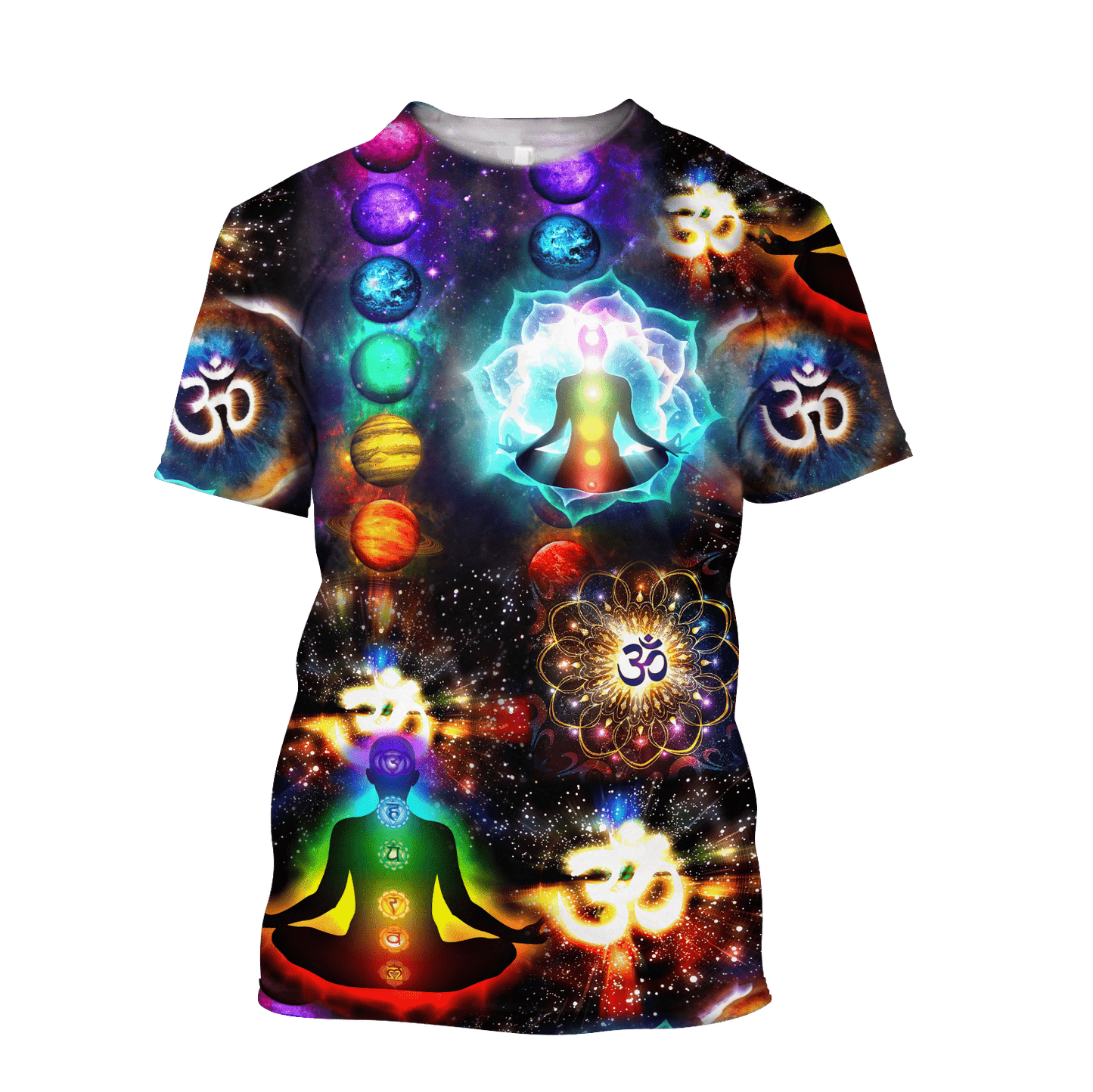 Yoga Menditation  Combo T-shirt and Short 3D All Over Printed