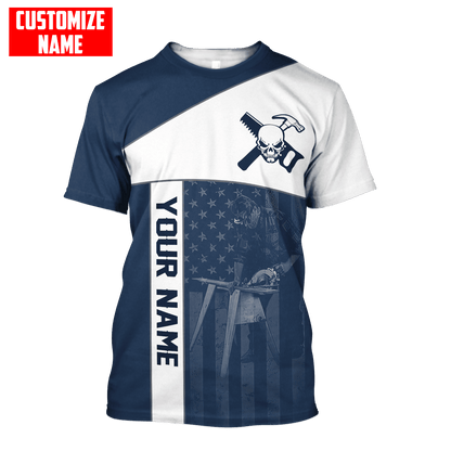 Personalized Name Carpenter 3D All Over Printed Unisex Shirts Ver 4