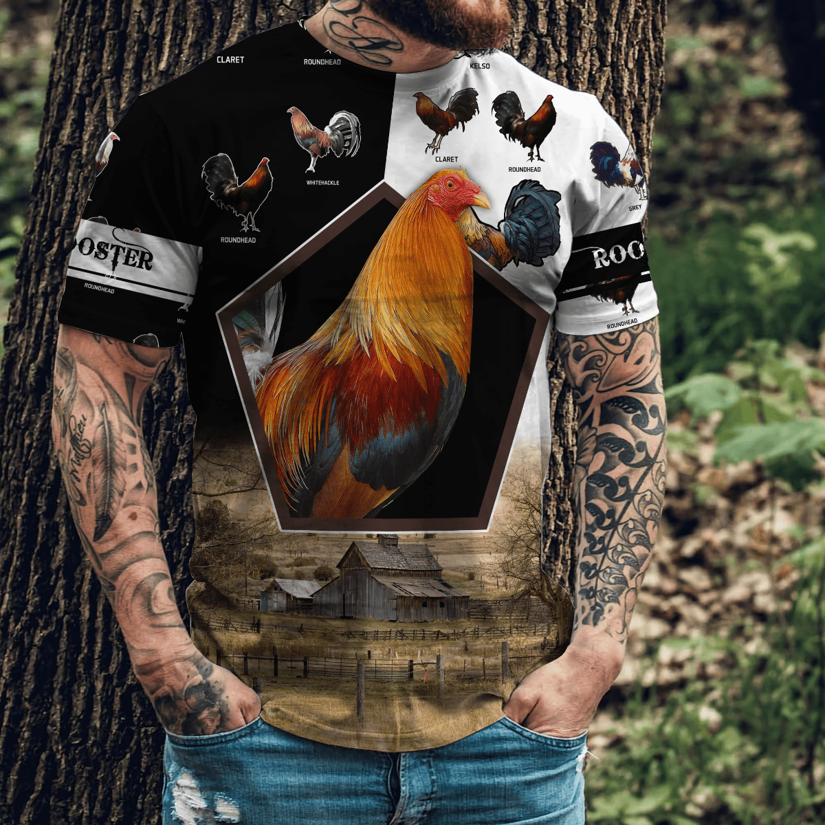 Rooster Breeds 3D Printed Unisex Shirts DD23042105
